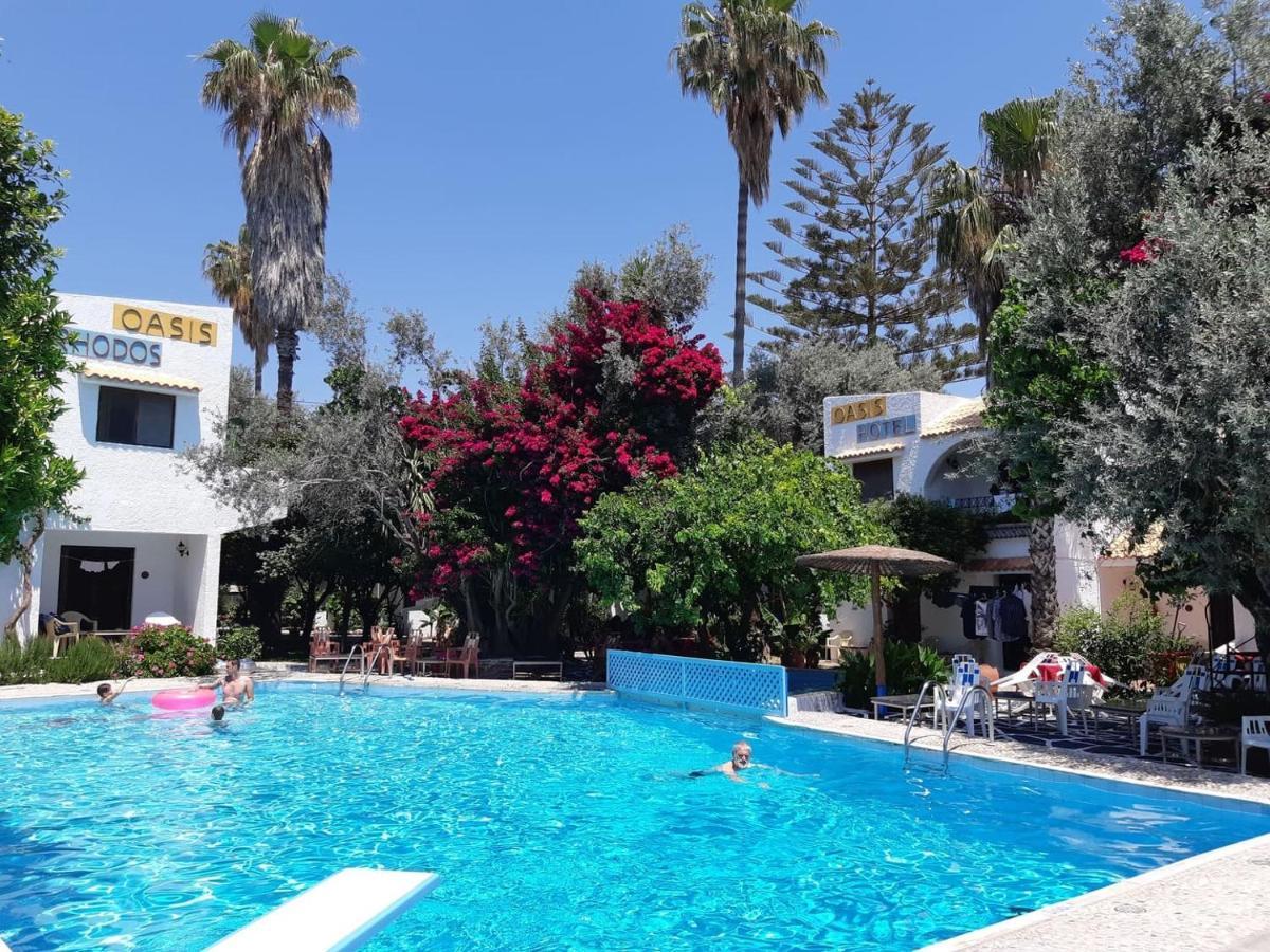 Oasis Hotel Bungalows Rhodes Afantou Exterior foto