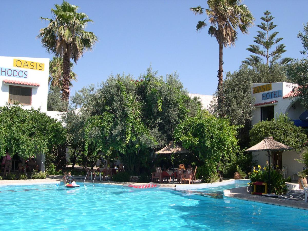 Oasis Hotel Bungalows Rhodes Afantou Exterior foto